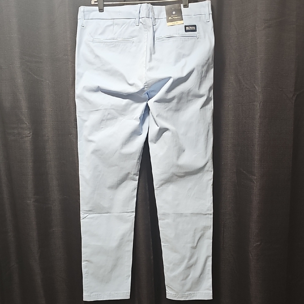 Ben Sherman Sky Blue Chinos - Picture 4 of 9